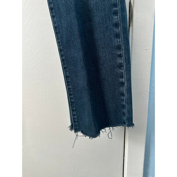 Vintage Levi's Premium Strummer Jeans 32x32 Slim Straight Grunge Raw Hem - Picture 6 of 10